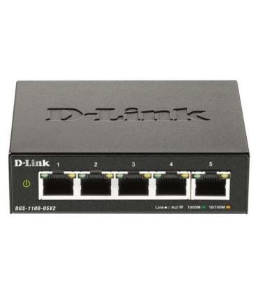 D-Link Switch Smart 5 Puertos Gigabit 10/100/1000 Mbps