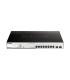 D-Link Switch Semigestionable 8 Puertos Gigabit PoE 65W + 2 Puertos Giga Combo