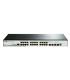 D-Link Switch Semigestionable 24 Puertos Gigabit PoE 193W + 2 Puertos SFP 1000 Mbps + 2 Puertos 10G SFP