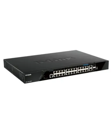 D-Link Switch Gestionado 20 Puertos Giga PoE + 4 Puertos 2.5G PoE + 2 Puertos 10G + 2 Puertos 10GSFP