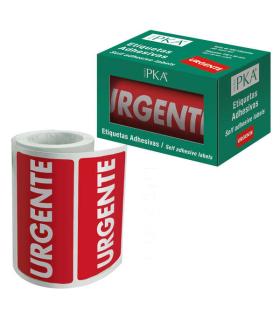 Dohe Rollo de 200 Etiquetas Adhesivas Urgente - 100x50mm - Ideal para Expedicion de Paquetes