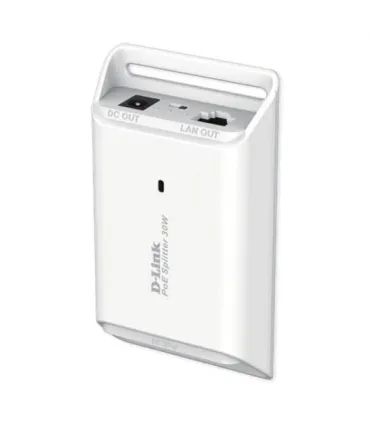 D-Link Inyector PoE Gigabit Ethernet - 2 Puerto RJ-45 - Amplio Rango - Instalacion Sencilla