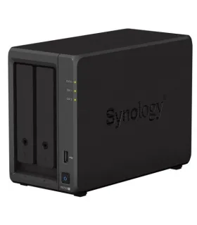 Synology DiskStation DS723+ Servidor de Almacenamiento NAS - Hasta 2 Unidades de Almacenamiento - Interfaz Soportado M.2, SATA..