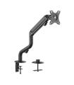 Aisens Soporte de Mesa ECO Contrapeso Giratorio e Inclinable para Monitor/TV 8kg (3 Pivotes - 1 Brazo) de 17-32 - Color Negro