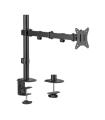 Aisens Soporte de Mesa ECO Giratorio e Inclinable para Monitor/TV 9kg (3 Pivotes - 1 Brazo) de 17-32 - Color Negro
