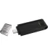 Kingston DataTraveler 70 Memoria USB-C 3.2 Gen 1 256GB - Con Tapa - Color Negro (Pendrive