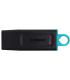 Kingston DataTraveler Exodia Memoria USB 64GB - USB 3.2 Gen 1 - Con Tapa - Enganche para Llavero - Color Negro (Pendrive