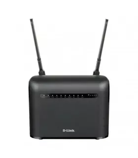 D-Link Router 4G LTE Cat4 WiFi AC1200 Dual Band - Velocidad hasta 1200 Mbps - 2 Antenas Externas - 3 Puertos RJ-45