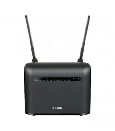D-Link Router 4G LTE Cat4 WiFi AC1200 Dual Band - Velocidad hasta 1200 Mbps - 2 Antenas Externas - 3 Puertos RJ-45