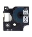 Dymo D1 40913 Cinta de Etiquetas Generica para Rotuladora - Texto negro sobre fondo blanco - Ancho 9mm x 7 metros - Reemplaza S0