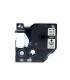 Dymo D1 45010 Cinta de Etiquetas Generica para Rotuladora - Texto negro sobre fondo transparente - Ancho 12mm x 7 metros - Reemp