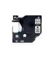 Dymo D1 45013 Cinta de Etiquetas Generica para Rotuladora - Texto negro sobre fondo blanco - Ancho 12mm x 7 metros - Reemplaza S