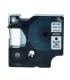 Dymo D1 45803 Cinta de Etiquetas Generica para Rotuladora - Texto negro sobre fondo blanco - Ancho 19mm x 7 metros - Reemplaza..