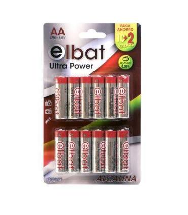 Elbat Pack de 12 Pilas Alcalinas LR6/AA