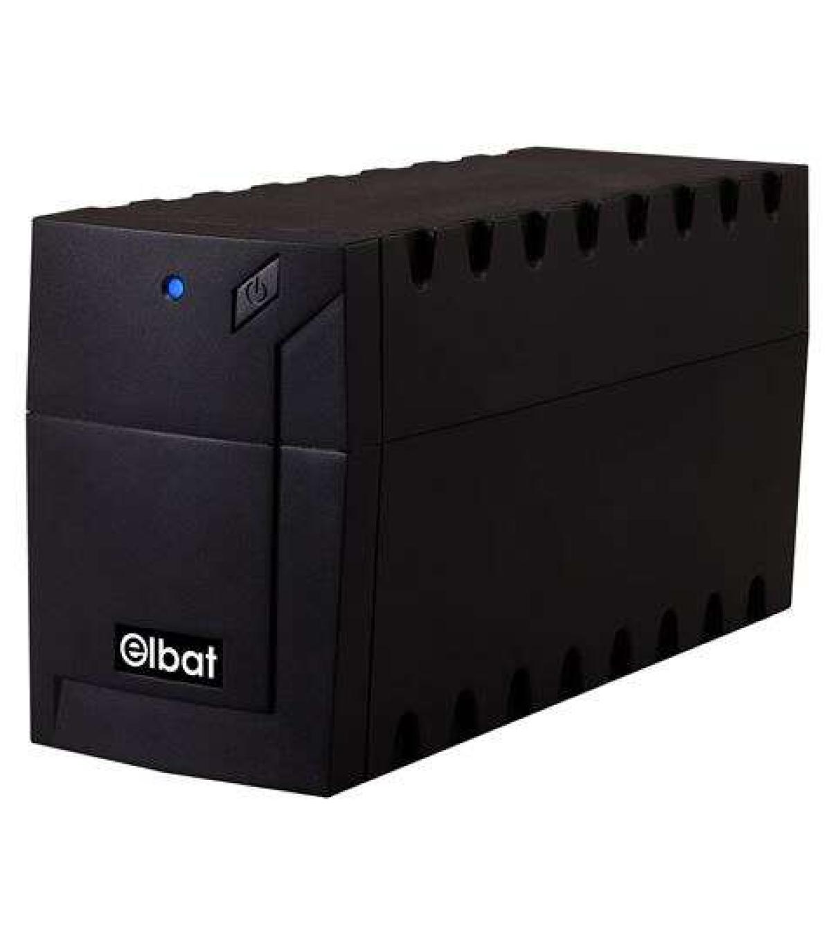 Elbat Delta SAI 700VA USB - 3x Shuckos - Estabilizador AVR - Funcion de Arranque en Frio