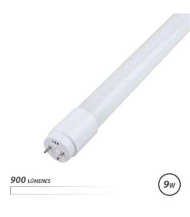 Elbat Tubo LED Cristal 9W 60cm Luz - Color Blanco Pack de 25