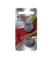 Elbat Pack de 2 Pilas Litio de Boton CR2025 3V