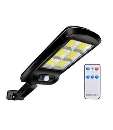 Elbat Cob Farola Led Solar - 4500LM - Luz Fria 6500K - Sensor de Movimiento