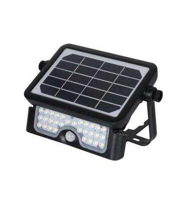 Elbat Foco Led Solar Multifuncion 5W - 500LM - Luz Fria 6000K - Sensor de Movimiento