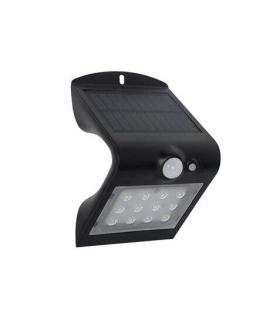Elbat Aplique Led Solar Doble Iluminacion 1.5W - 220LM - Luz Fria 6000K - Luz Calidad 3000K - Sensor de Movimiento