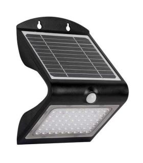 Elbat Aplique Led Solar Doble Iluminacion 4W - 500LM - Luz Fria 6000K - Luz Calidad 3000K - Sensor de Movimiento
