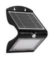 Elbat Aplique Led Solar Doble Iluminacion 4W - 500LM - Luz Fria 6000K - Luz Calidad 3000K - Sensor de Movimiento