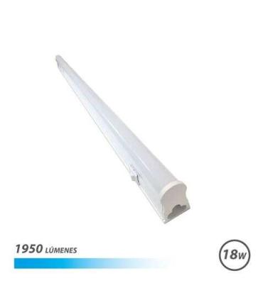 Elbat Tubo LED T5 18W 1950lm 120cm Luz Fria con Interruptor