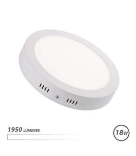 Elbat Downlight Circular Sobre Pared LED - 18W - 1950lm - Luz Blanca