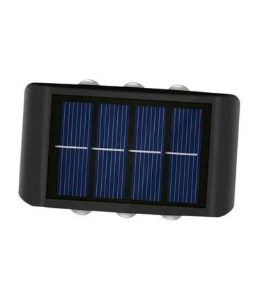 Elbat Aplique Solar LED 150lm - Panel Solar Integrado 2V, 150mAh - Bateria 1.2V, 600mAh
