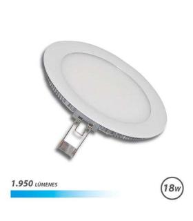 Elbat Downlight Empotrar Ultraplano LED - Luz Fria 18W 1950LM - Diseño de Bajo Perfil - Blanco Frio
