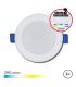 Elbat Downlight Circular 3W - 240Lm - Selector 3 Temperaturas - Color Blanco