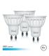 Elbat Pack 3 Bombillas LED Gu10 - 6W - 560Lm - Luz Fria - Color Blanco