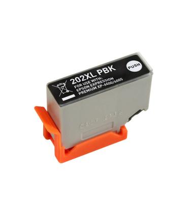 Epson 202XL Negro Photo Cartucho de Tinta Generico - Reemplaza C13T02H14010/C13T02F14010