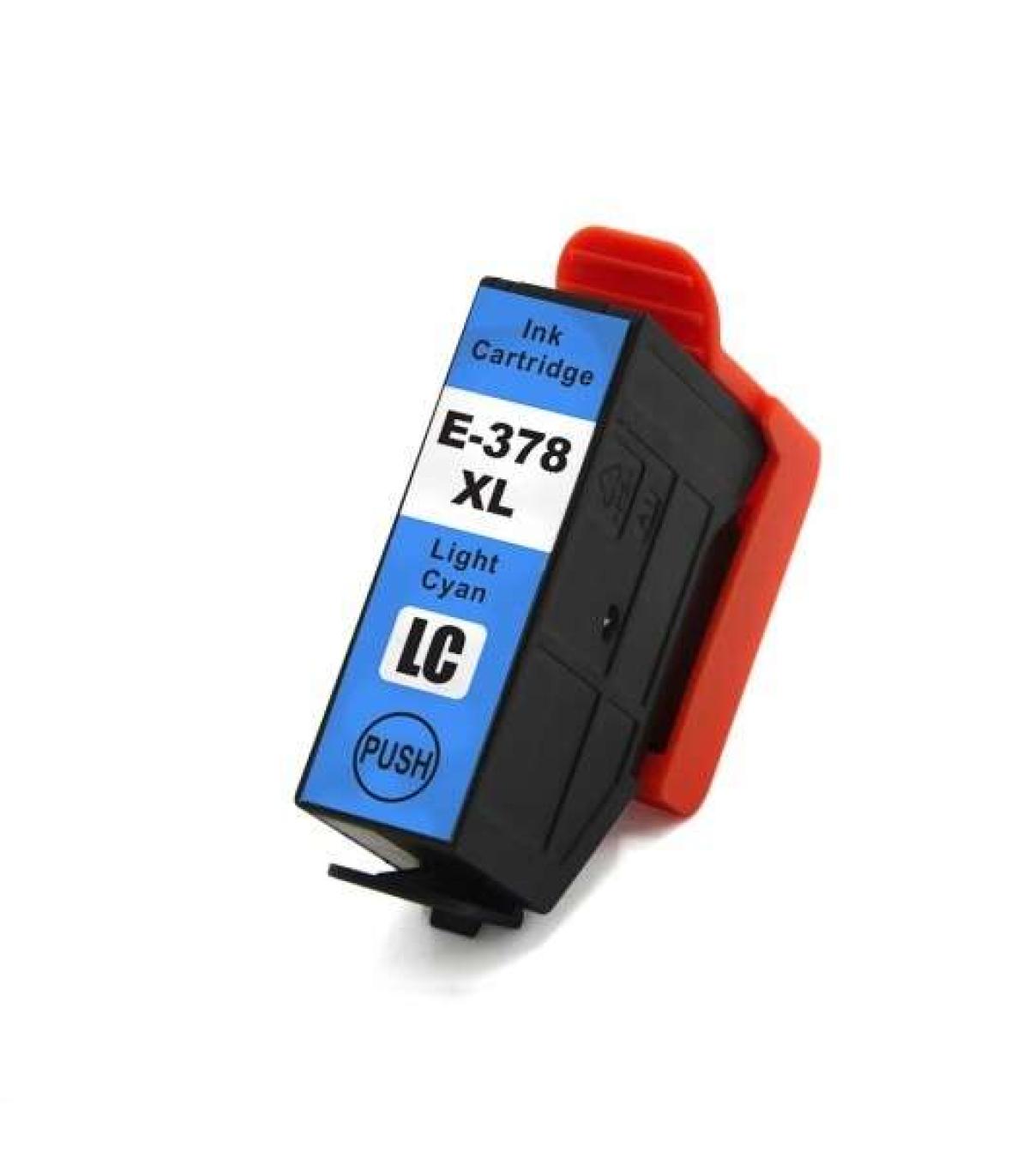 Epson 378XL Cyan Light Cartucho de Tinta Generico - Reemplaza C13T37954010/C13T37854010