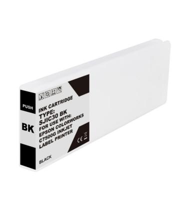Epson SJIC30P Negro Cartucho de Tinta Pigmentada Generico - Reemplaza C33S020639/SJIC30P(K