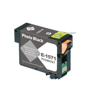 Epson T1571 Negro Photo Cartucho de Tinta Pigmentada Generico - Reemplaza C13T15714010