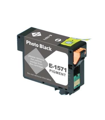 Epson T1571 Negro Photo Cartucho de Tinta Pigmentada Generico - Reemplaza C13T15714010