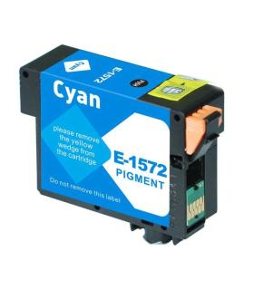 Epson T1572 Cyan Cartucho de Tinta Pigmentada Generico - Reemplaza C13T15724010