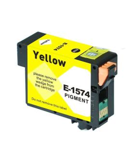 Epson T1574 Amarillo Cartucho de Tinta Pigmentada Generico - Reemplaza C13T15744010