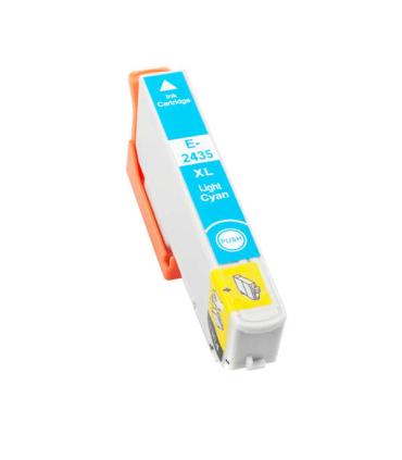 Epson T2435/T2425 (24XL) Cyan Light Cartucho de Tinta Generico - Reemplaza C13T24354012/C13T24254012
