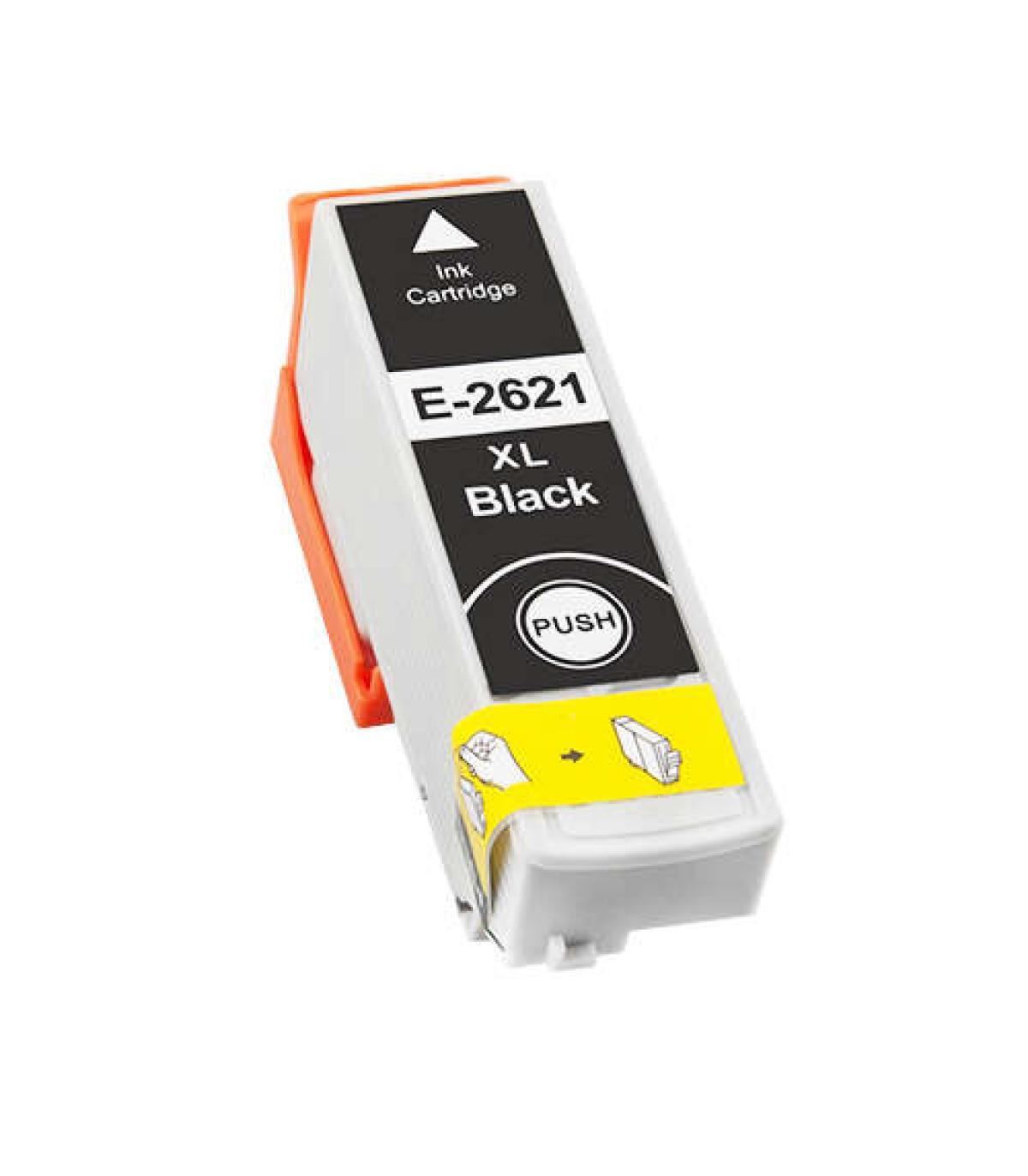 Epson T2621/T2601 (26XL) Negro Cartucho de Tinta Generico - Reemplaza C13T26214012/C13T26014012