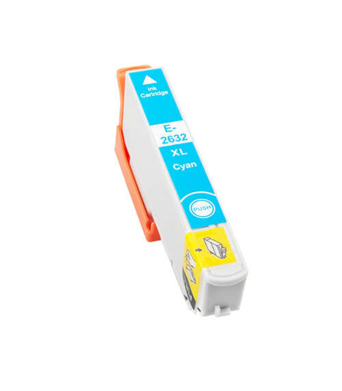Epson T2632/T2612 (26XL) Cyan Cartucho de Tinta Generico - Reemplaza C13T26324012/C13T26124012