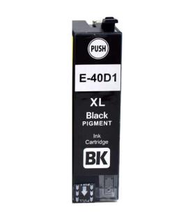 Epson T40D1 Negro Cartucho de Tinta Pigmentada Generico - Reemplaza C13T40D140/C13T40C140