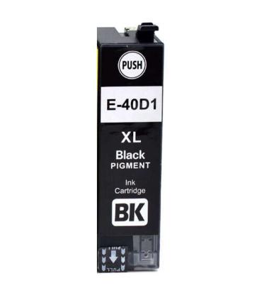 Epson T40D1 Negro Cartucho de Tinta Pigmentada Generico - Reemplaza C13T40D140/C13T40C140