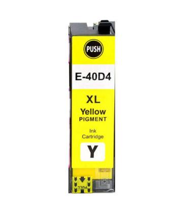 Epson T40D4 Amarillo Cartucho de Tinta Pigmentada Generico - Reemplaza C13T40D440/C13T40C440