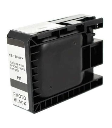 Epson T5801 Negro Photo Cartucho de Tinta Pigmentada Generico - Reemplaza C13T580100