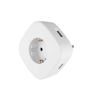 Orbegozo EN 1500 Enchufe 4 en 1 - Carga Multiples Dispositivos Simultaneamente - Compacto y Versatil - Ideal para Viajes y Despl