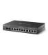 TP-Link ER7212PC Router VPN Gigabit Omada 3 en 1 - 8 Puertos LAN RJ45 PoE+ + 2 Puertos SFP + 2 Puertos WAN
