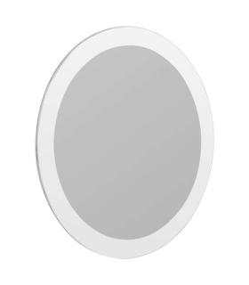 Orbegozo ESP 1000 Espejo Cosmetico Portatil - Aumento X5 - Ventosas de Fijacion - Marco Transparente - Incluye Bolsa de Terciope