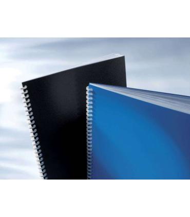 GBC Opaque Portada Encuadernar - 180 Micras Brillo Blanco - Proteccion Definitiva - Color Negro